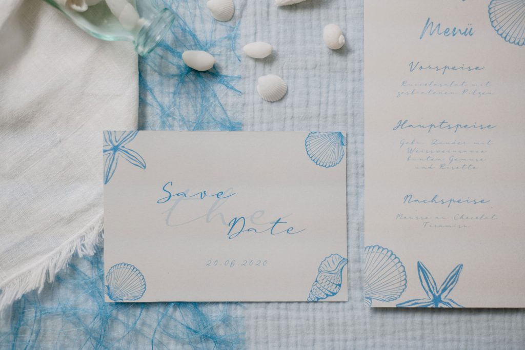 Save-the-Date Karte Papeterie