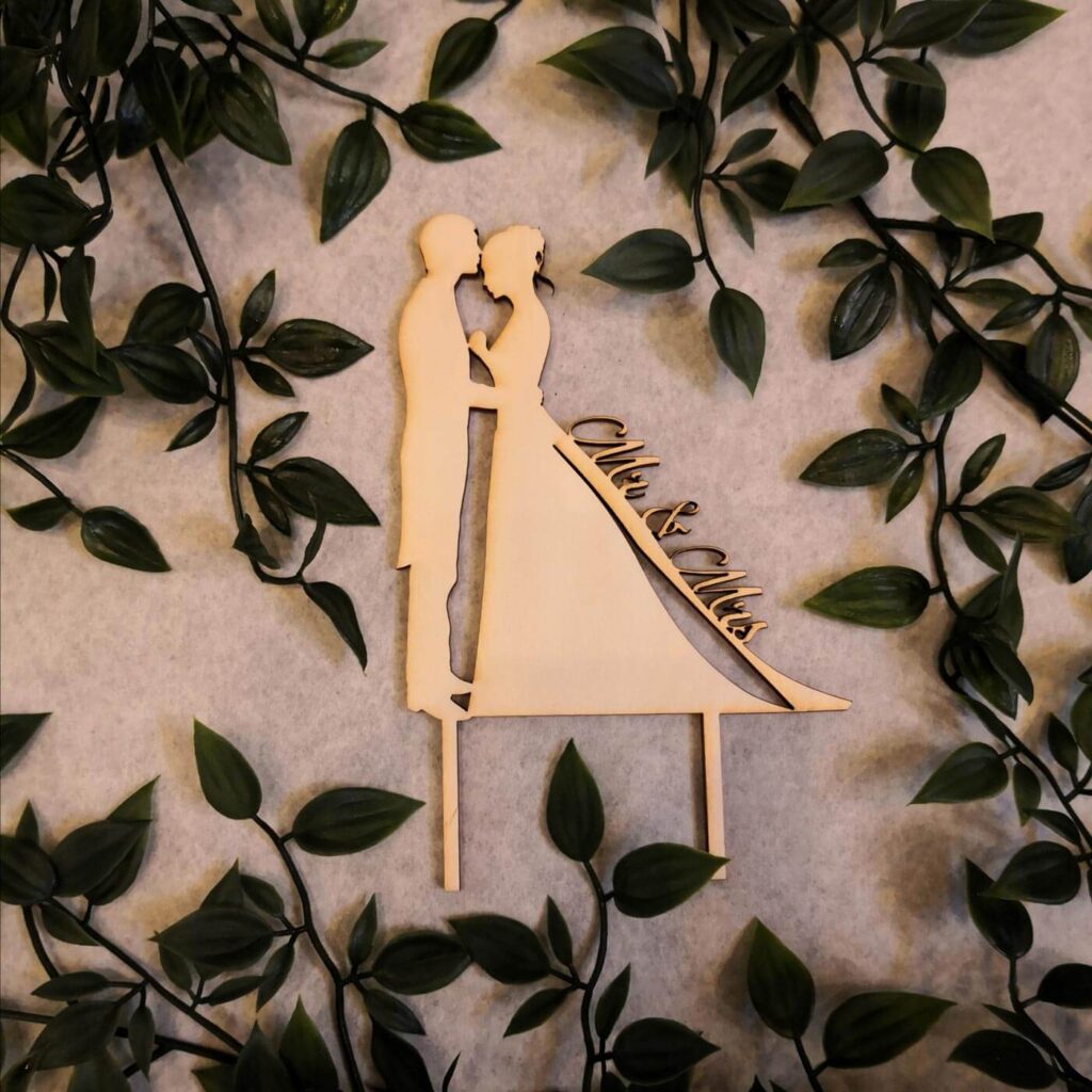 Motiv mit Namen des Brautpaars Motiv mit Namen des Brautpaars